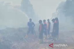 BPBD Aceh Barat sekat sebaran api cegah meluasnya karhutla