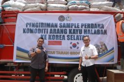 Rutan  Tanah Grogot  lakukan pengiriman perdana sampel arang ke Korea Selatan