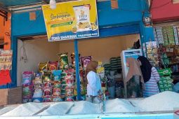 Harga beras di pasar tradisional Makassar stabil