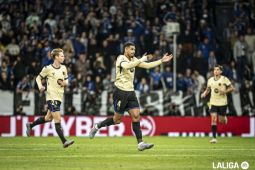 Ronald Araujo bawa Barcelona rebut puncak klasemen Liga Spanyol