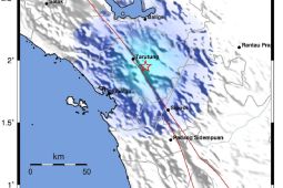 Info gempa hari ini baru saja M3,6 guncang Tapanuli Utara