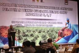 99 petani sawit Labusel dilatih oleh PT RPN didukung BPDP dan Ditjenbun