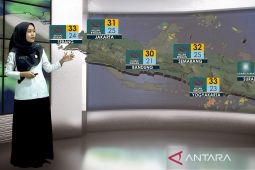 BMKG: Mayoritas wilayah RI berawan-hujan ringan