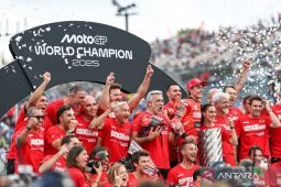 Marquez kunci gelar juara dunia usai finis kedua di GP Jepang