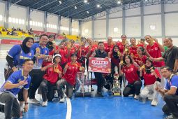 Atlet ABTI putri Langkat juara satu dan putra juara kedua kejurda di Deli Serdang