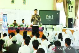 Polresta Banjarmasin ajarkan siswa SMA kesadaran berlalu lintas