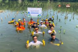 Zurich komitmen aksi lingkungan lewat gerakan tanam mangrove