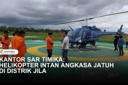 UPAYA EVAKUASI KORBAN JATUHNYA HELI INTAN ANGKASA DI JILA, MIMIKA