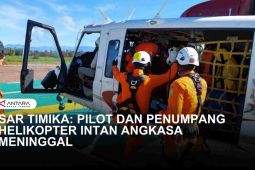 PILOT DAN PENUMPANG HELI INTAN ANGKASA DITEMUKAN MENINGGAL