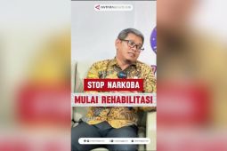 Stop narkoba mulai rehabilitasi