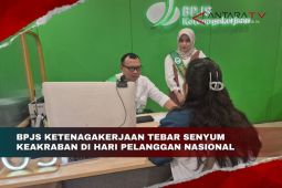 BPJS Ketenagakerjaan tebar senyum keakraban di Hari Pelanggan Nasional