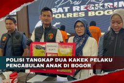 Polisi tangkap dua kakek pelaku pencabulan anak di Bogor