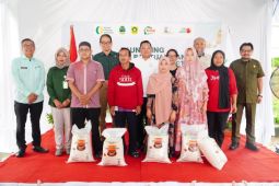Bapanas luncurkan bantuan pangan beras fortifikasi secara perdana di Bogor