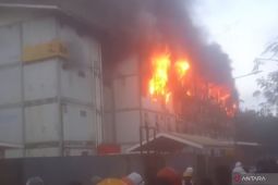 Kebakaran di hunian pekerja IKN berhasil dipadamkan, tidak ada korban jiwa