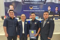 Duet Dedi Pahlevi - Johan pimpin NasDem Labura