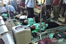 Puluhan siswa SMKN 1 Sine Ngawi diduga keracunan menu MBG