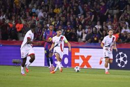 Liga Champions - Gonncalo Ramos bawa PSG bungkam Barcelona 2-1 di kandangnya