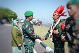 Pangdam Hasanuddin terima Satgas purna tugas di perbatasan