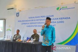 Pemkab Bangka Barat bantu sosialisasi Jamsostek hingga ke desa