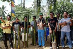 "Musik Bambu Tada" masuk ekspresi budaya tradisional Halteng yang dilindungi
