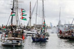 Flotilla: Satu kapal bisa tembus blokade Israel, masuki perairan Gaza