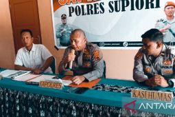 Polres Supiori selamatkan uang Otsus Rp1,3 miliar penanganan kasus korupsi