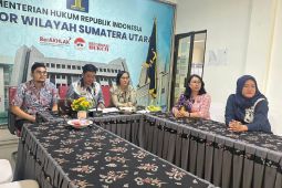 Kemenkum-Pemkab Karo laksanakan sosialisasi posbankum