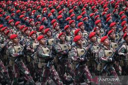 Puan berharap TNI semakin profesional dan modern pada HUT Ke-80