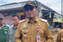 Pembangunan drainase pasar Tembesi Kabupaten Batang Hari selesai Desember mendatang