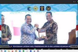 Kemenkumham raih opini WTP ke-16 berturut-turut dari BPK RI