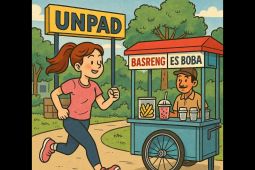 Jogging di Unpad? Hati-Hati Pulangnya Nyangkut di PAUN Gara-Gara Basreng dan Es Boba!