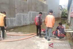 BPBD OKU sedot genangan banjir di kawasan Kota Baturaja