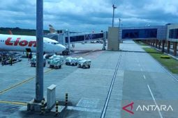 Penumpang angkutan udara di Babel turun 21,47 persen