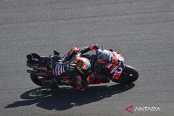 Marco Bezzecchi tercepat pada sesi latihan MotoGP Indonesia, Marc Marquez terjatuh