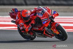 Marc Marquez minta maaf terkait manuvernya ke Alex Rins