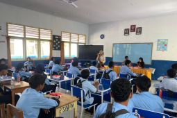 Polda Malut gelar  literasi digital ke SMK 5 Tidore