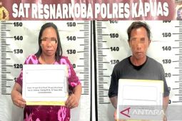 Ibu dan anak di Kapuas sembunyikan 20 paket sabu di kandang babi