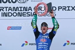 Diogo Moreira juara Moto2 Indonesia 2025