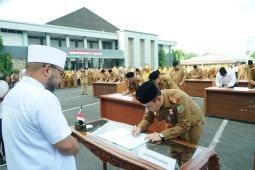 ASN Bengkulu tandatangani pernyataan tidak pungli dan gratifikasi