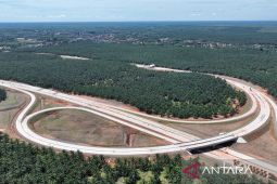 Pembangunan  Jalan tol Betung-Jambi sudah capai 49 persen