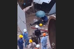 WNA Tiongkok meninggal kecelakaan kerja di kawasan KBS Ketapang