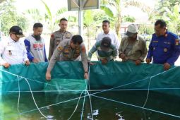 Polres Pesawaran dan Dinas Perikanan perkuat ketahanan pangan daerah