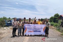 PT Bumi Andalas Permai perkuat infrastruktur jalan di wilayah Air Sugihan Ogan Komering Ilir