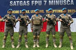 Lima personel Polda Banten gabung misi perdamaian PBB di Afrika Tengah