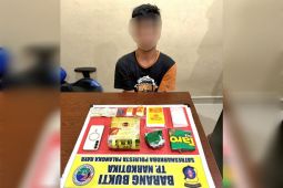 Peredaran satu kilogram sabu-sabu di Palangka Raya berhasil digagalkan