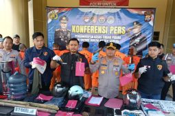 Polres Serang tangkap pencuri motor hingga perusak aset