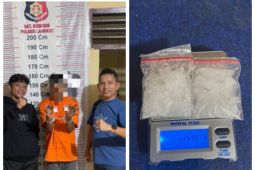 Polsek Bahorok tangkap pengedar 10,71 gram sabu-sabu