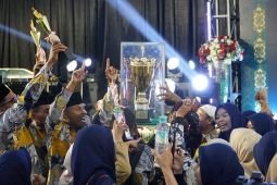 Ambon juara umum festival duta qasidah tingkat provinsi  Maluku