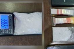 Pengedar 33,65 gram sabu-sabu diciduk Polres Karawang
