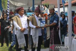 Kasau apresiasi Pemkab Taput hibahkan lahan untuk detasemen TNI AU